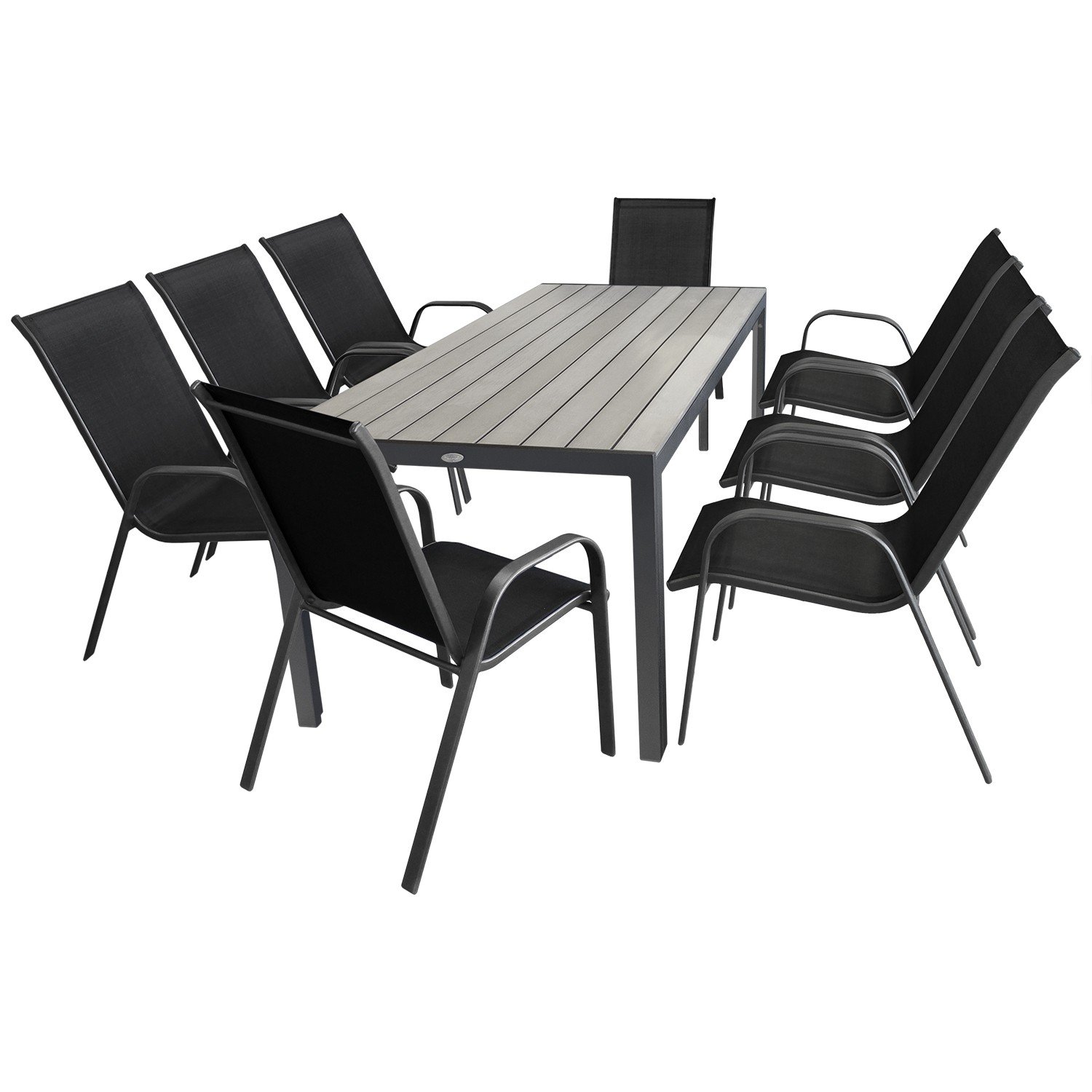 9-teilige Sitzgruppe Sitzgarnitur Gartenmöbel Terrassenmöbel Set