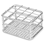 Stainless Steel Test Tube Rack, 12/13mm, 12