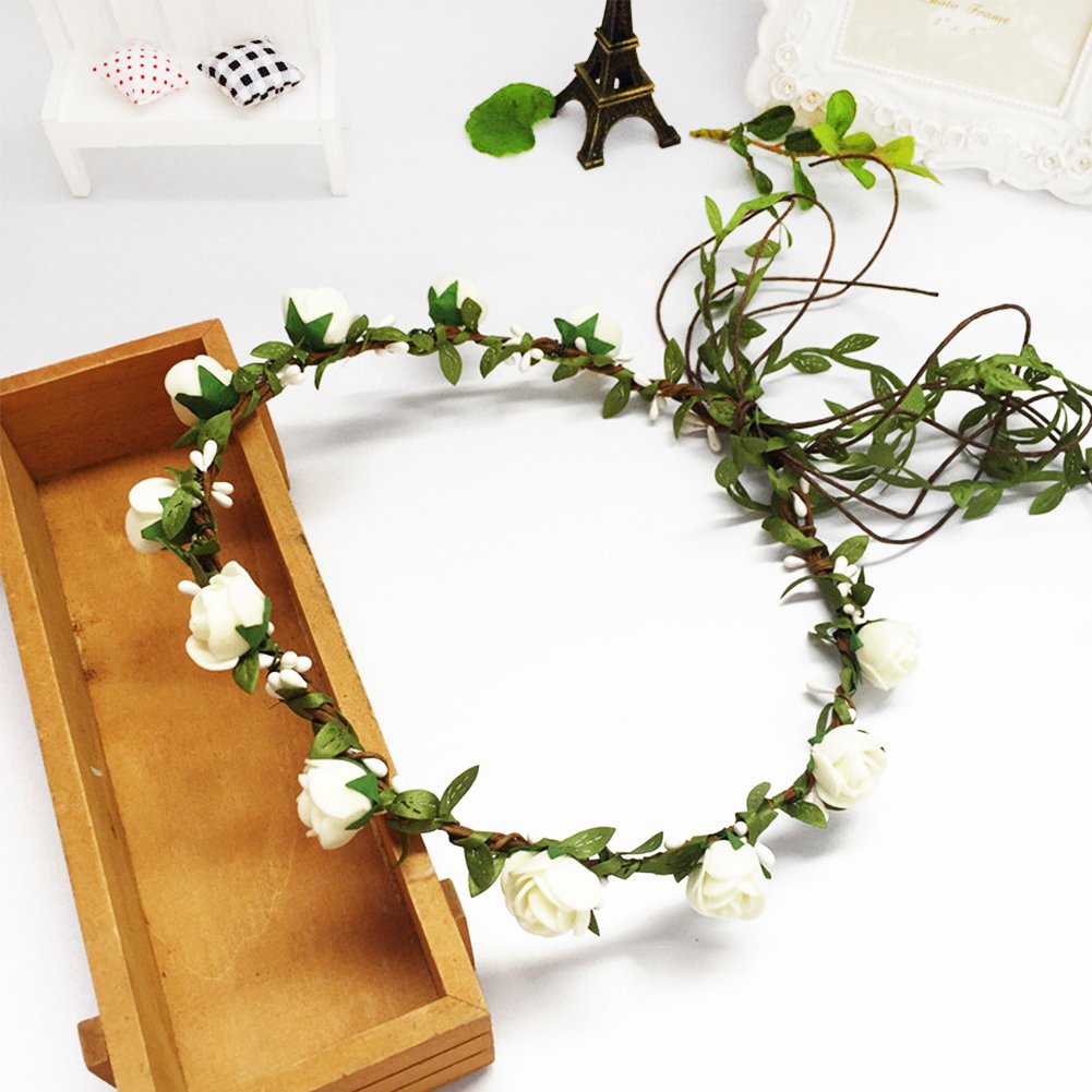 Fake Flower Heads, Mini Artificial Foam Rose Flower Head Fake Flowers Artificial Floral for Vase Filler Wedding Decoration Bridal Shower, 50 PCS