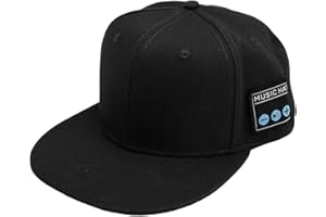 Hat with BT Speaker, Adjustable Music Hat, Rechargeable Hat with Headphones for Outdoor Sports for Cycling, Running, Fishing