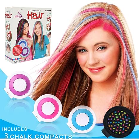 Buy Kids Hair Color Chalk Comb Here Shine Temporary Hair Color