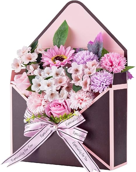 Amazon ソープフラワー 花封筒 さくら 造花 オンライン通販