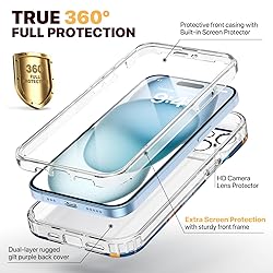 Diaclara Designed for iPhone 15 Case, Full Body