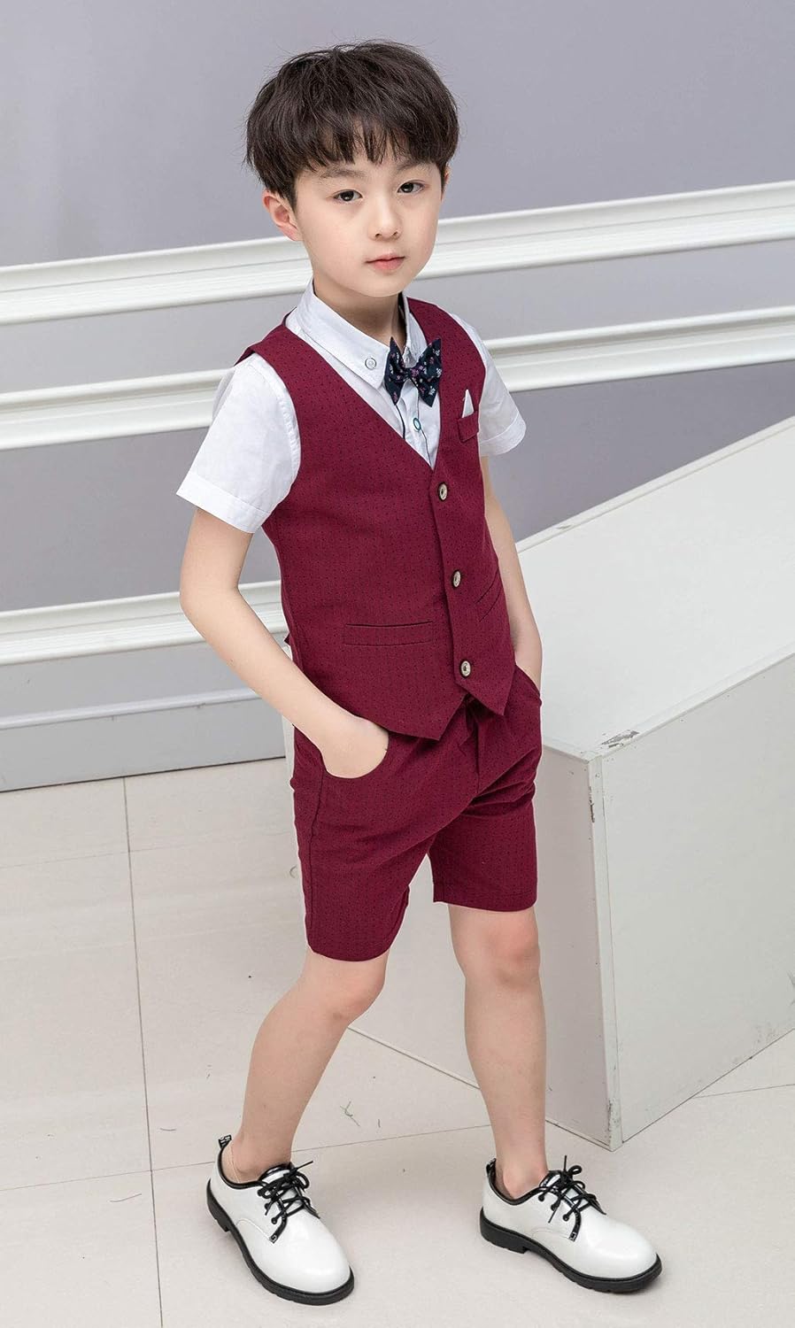 2 10 Ans Happy Cherry Garcon Costume Ceremonie Pour Banquet Bapteme Enfants Costard De Fete Vetements De Mariage Tenue De Soiree Bebe Gentleman Costumes Et Vestons Vetements Banistreet Com
