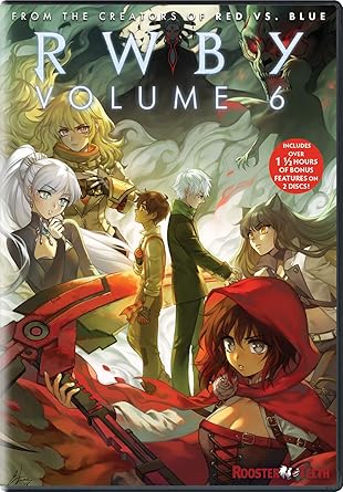 Amazon Com Rwby Volume 6 Barbara Dunkelman Kara Eberle Lindsay Jones Arryn Zech Kerry Shawcross Miles Luna Gray G Haddock Movies Tv