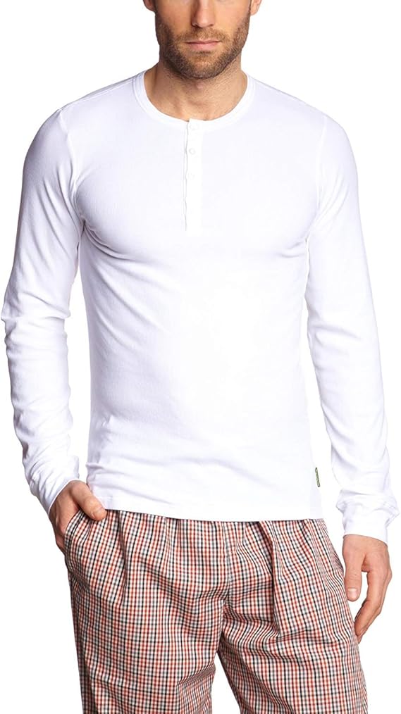 Zeagoo Maglietta Donna Manica Lunga Aderente, Top Girocollo Tinta Unita, Slim Fit In Morbido Cotone Elastan, Basico Y2K