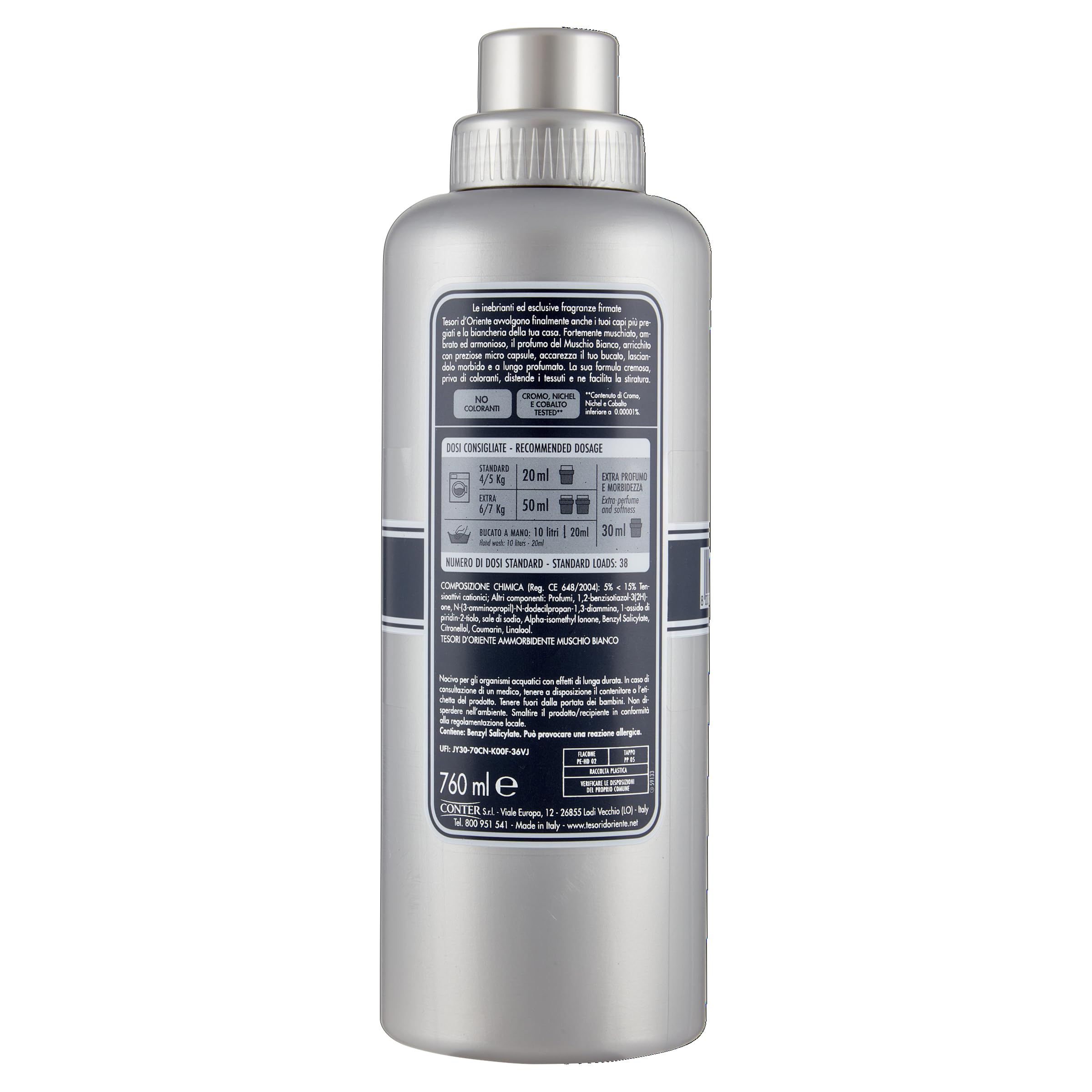Tesori d'Oriente Ammorbidente Aromatico Fabric Softener 25.69 fl.oz 760ml