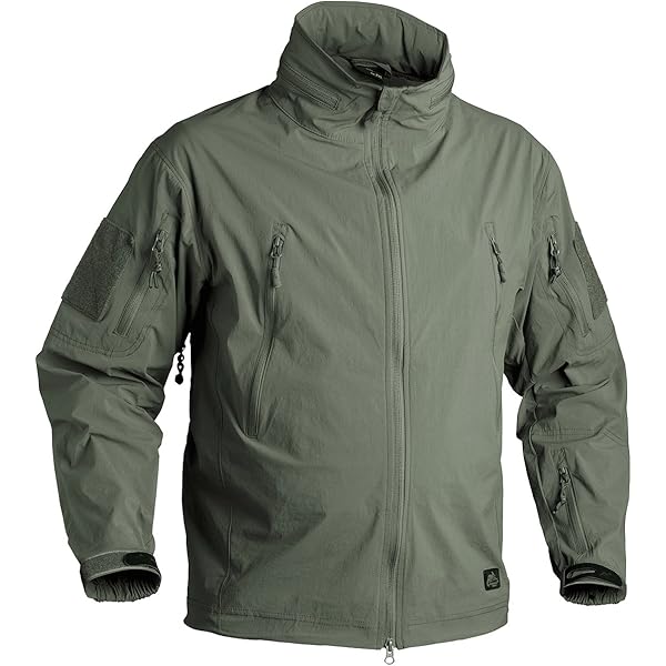 Amazon.com: Helikon-Tex Gunfighter Jacket - Shark Skin - Foliage