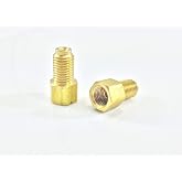 The Stop Shop 3/16 Inch Brake Line Adaptor 3/8"-24(Female End) to 7/16"-24(Male End) Pack of 2
