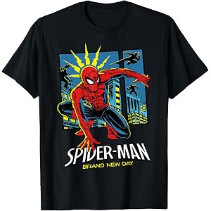 Marvel Spider-Man: Brand New Day Spider Sense Vs The Hand T-Shirt