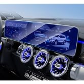Screen Protector for 2022-2026 Mercedes-Benz AMG GLB 35/GLA 250 Integrated | Anti-Blue Light for 2022-2024 2025 2026 Benz GLA/GLB/EQB 250 SUV Screen Display Scratch Protection Accessories Tempered Glass