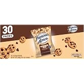 Famous Amos Classic Chocolate Chip Cookies, Bite-Size Crunchy Cookies, Sweet Treats for Sharing, 30 Pack Box, 1 oz Bag