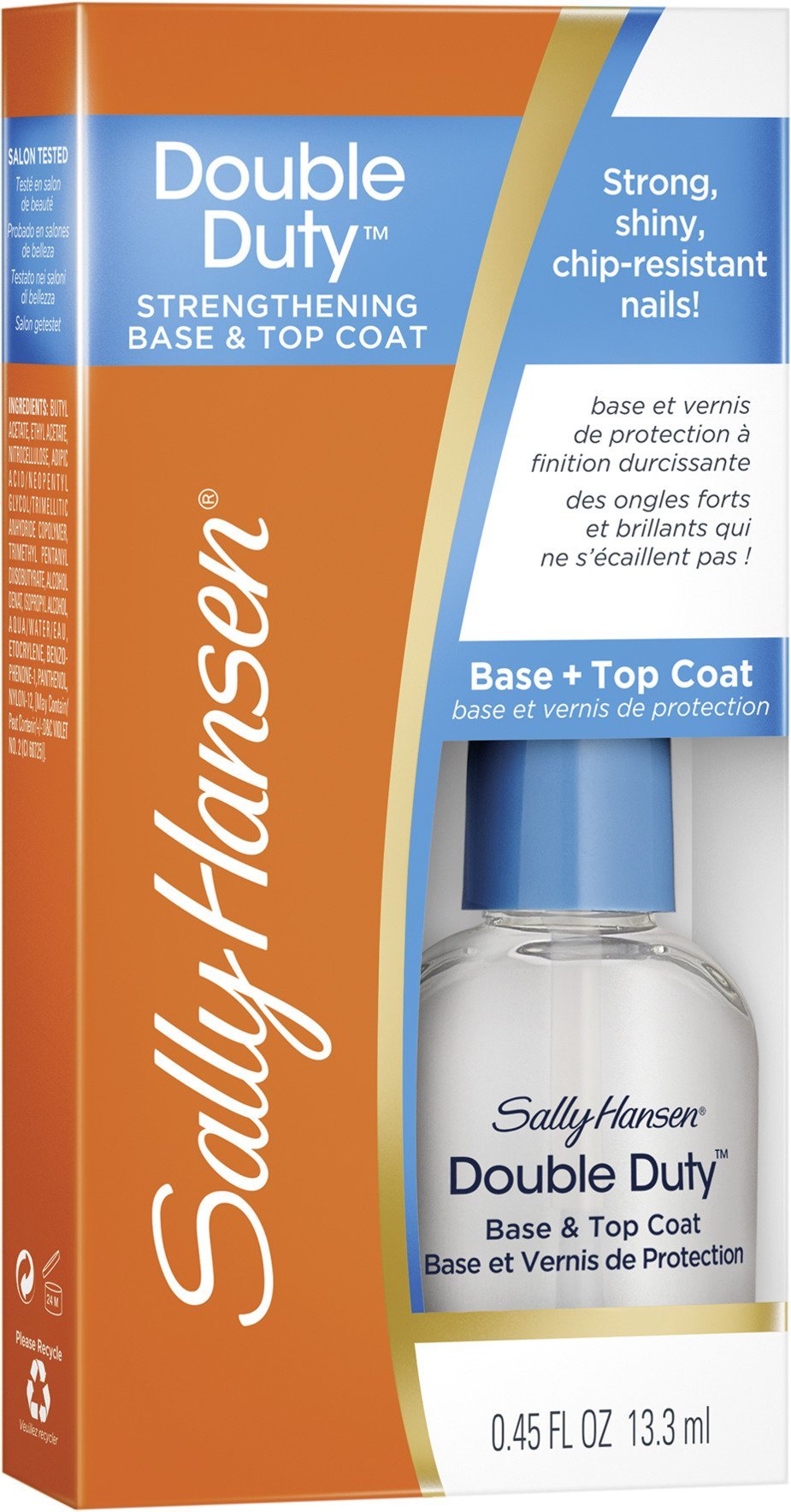 Sally Hansen Nail Polish Double Duty Base and Top Coat 13.3ml