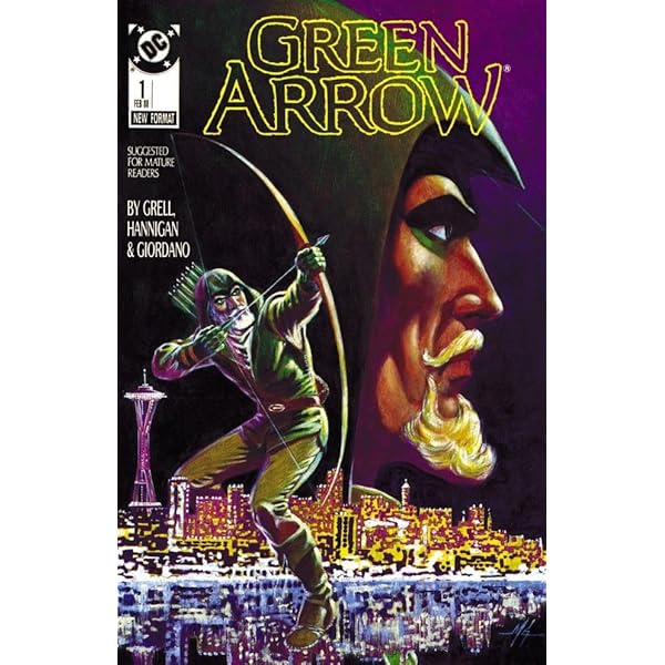 グリーンアロー Volume II (1988) Issues #1~22 + Amazon.com: Green Arrow (1988-1998) #2 eBook : Grell, Mike