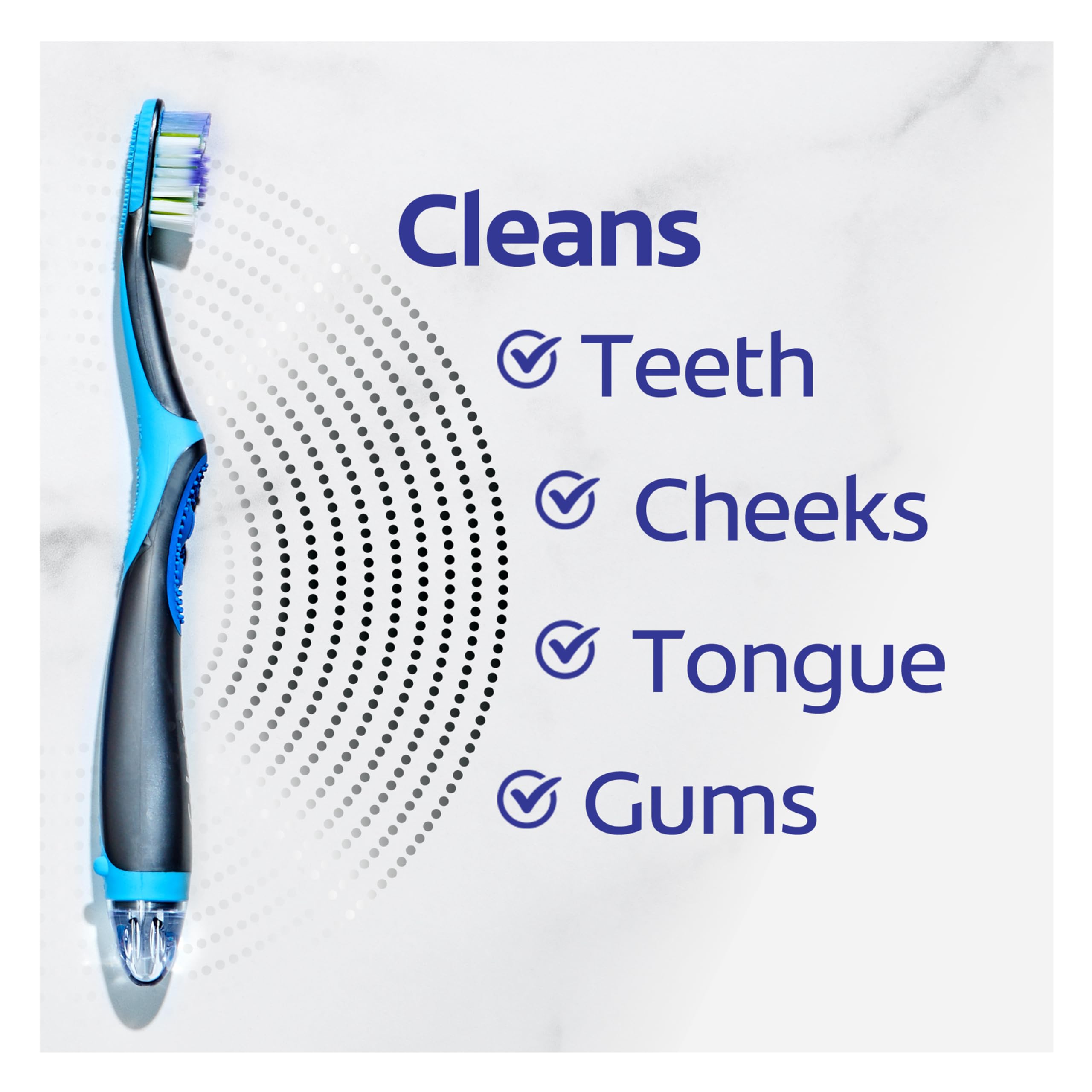 Colgate Total Advanced 360 Floss Tip Sonic Battery Powered Toothbrush, 2 Pack