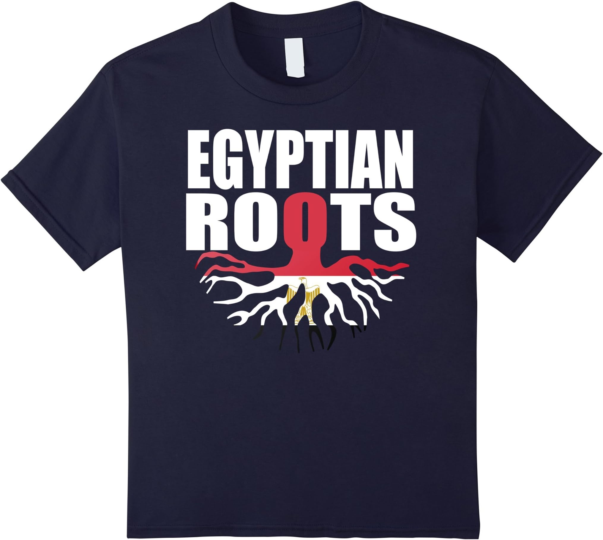 Kids Storecastle Egyptian Roots Egypt Pride Flag Gift T-Shirt 12 Navy