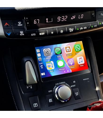 Amazon.com: for Lexus CT 200h 2011-2017 Car CarPlay Android Auto