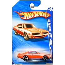 Hot Wheels '69 Pontiac GTO 2005 1:64 Scale Orange 1969 Pontiac GTO