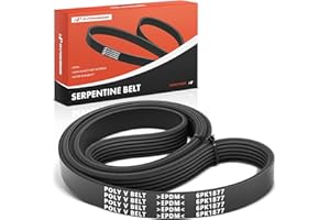 A-Premium Engine Serpentine Drive Belt Compatible with Volkswagen, Audi, Chevy, Mercedes-Benz, Mitsubishi, Suzuki & Toyota Ca
