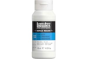 Liquitex 7604 Clear Gesso Surface Prep Medium, 4-Ounce