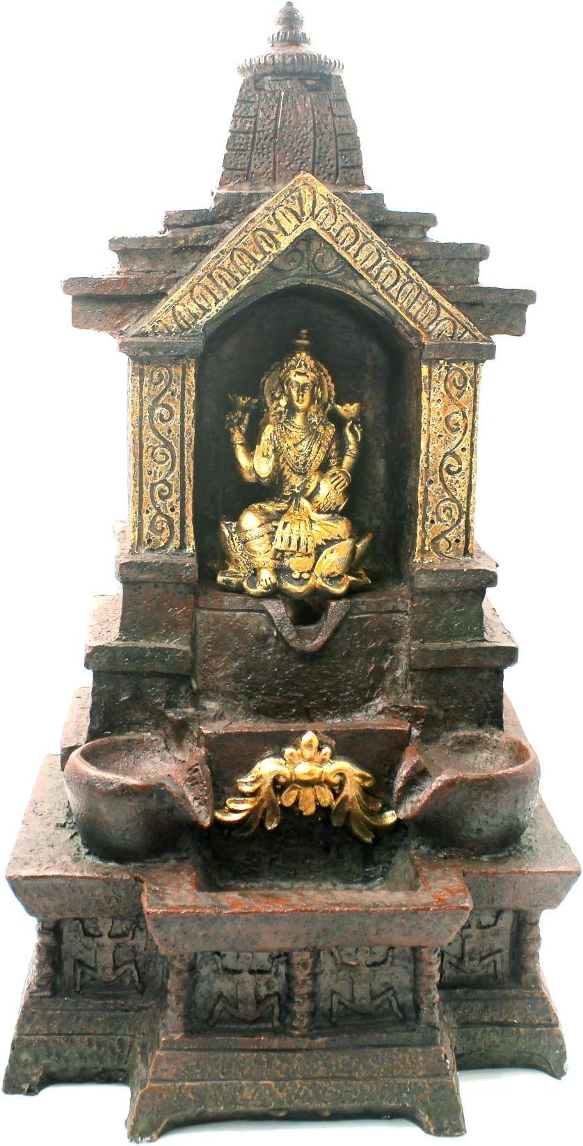 Venilals Goddess Laxmi Waterfall Fountain Indoor Home Decor Item