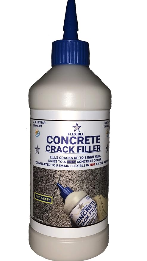 Bluestar Flexible Concrete Crack Filler Gray