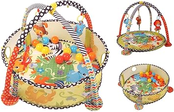 infantino grow with me activity gym and ball pit