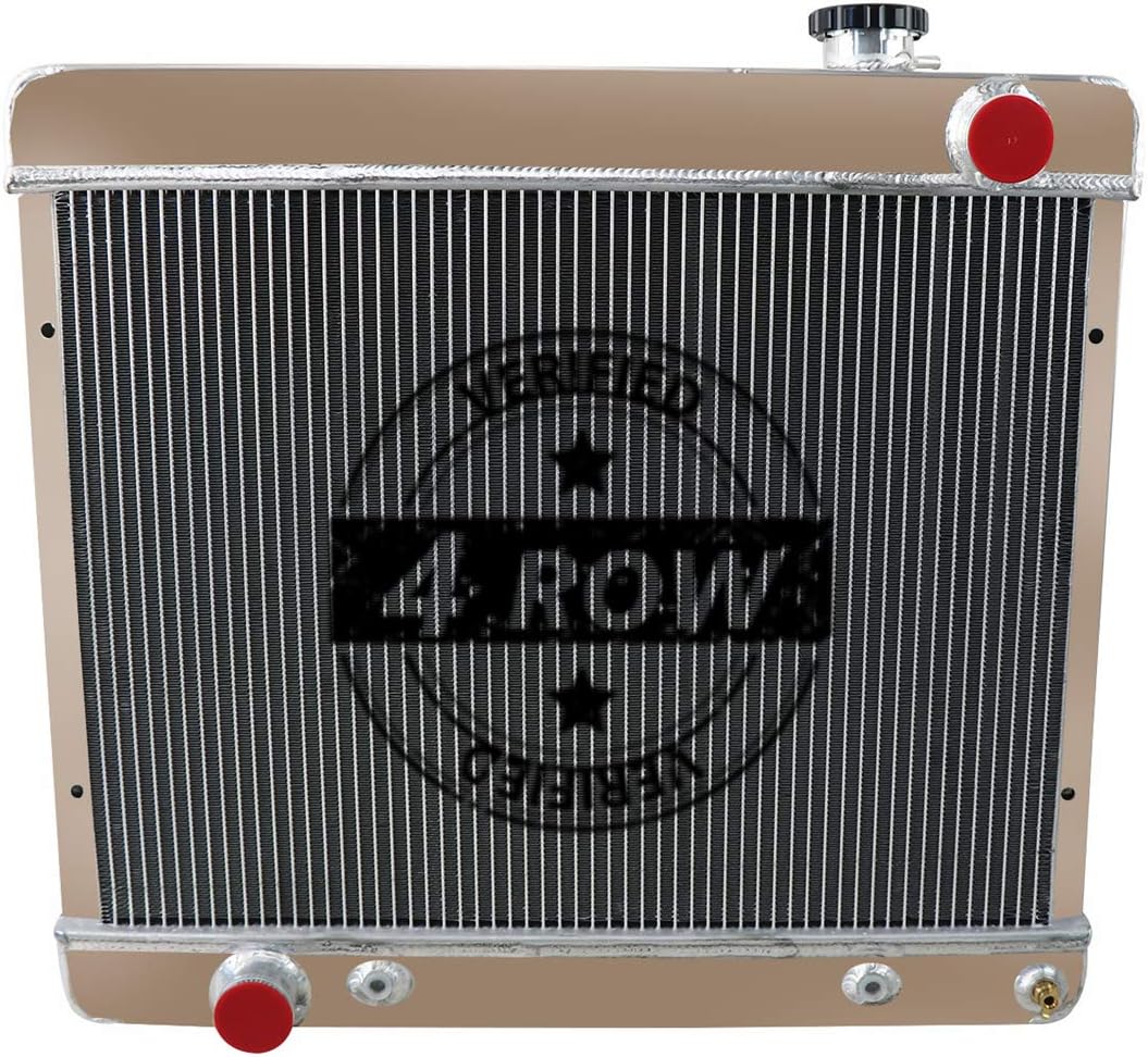CoolingSky 62MM 4 Row Core Aluminum Radiator for 19601964