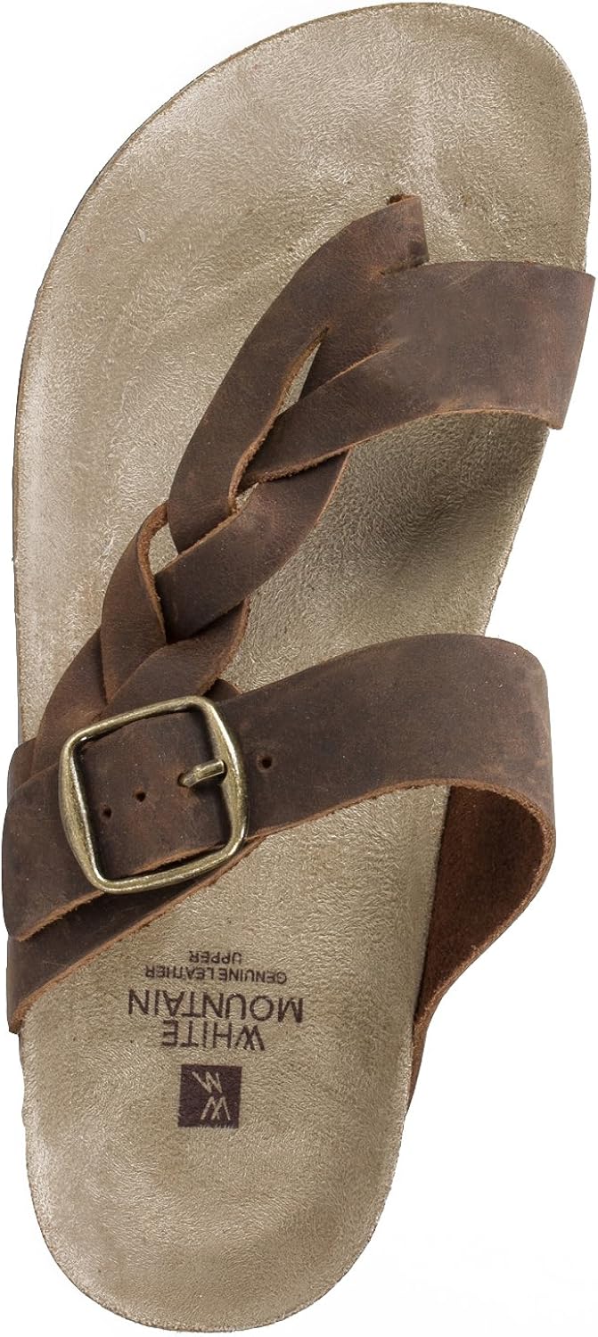 white mountain mens sandals
