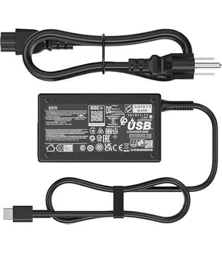 HP Chromebook 充電器　セット Amazon.com: 45W USB C Charger for HP ProBook 440 445 460 465 G11