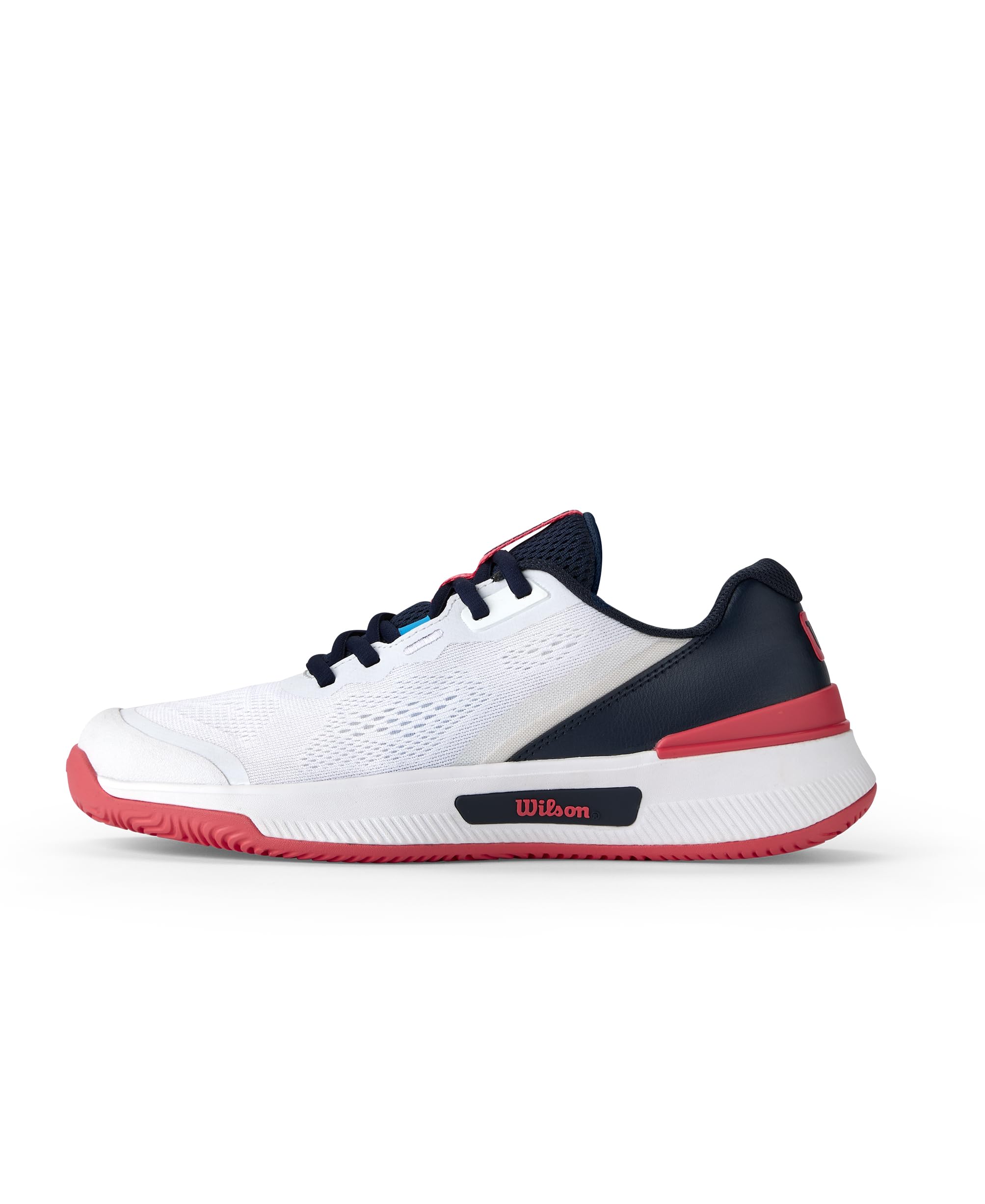 Photo 1 of WILSON Women's Intrigue Pro Tennis Sneaker, White/Navy Blazer/Dubarry, 8