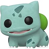 Funko Pop! Games: Pokémon - Flocked Bulbasaur Vinyl Figure, Spring Convention Exclusive