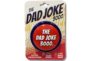 THE DAD JOKE 3000 Gifts for Dad and Fathers - Features 75+ Extra Funny Dad Jokes at The Push of a Button - Dad Gifts from Daughter, Dad Birthday Gift, White Elephant Gifts, Gifts for Men