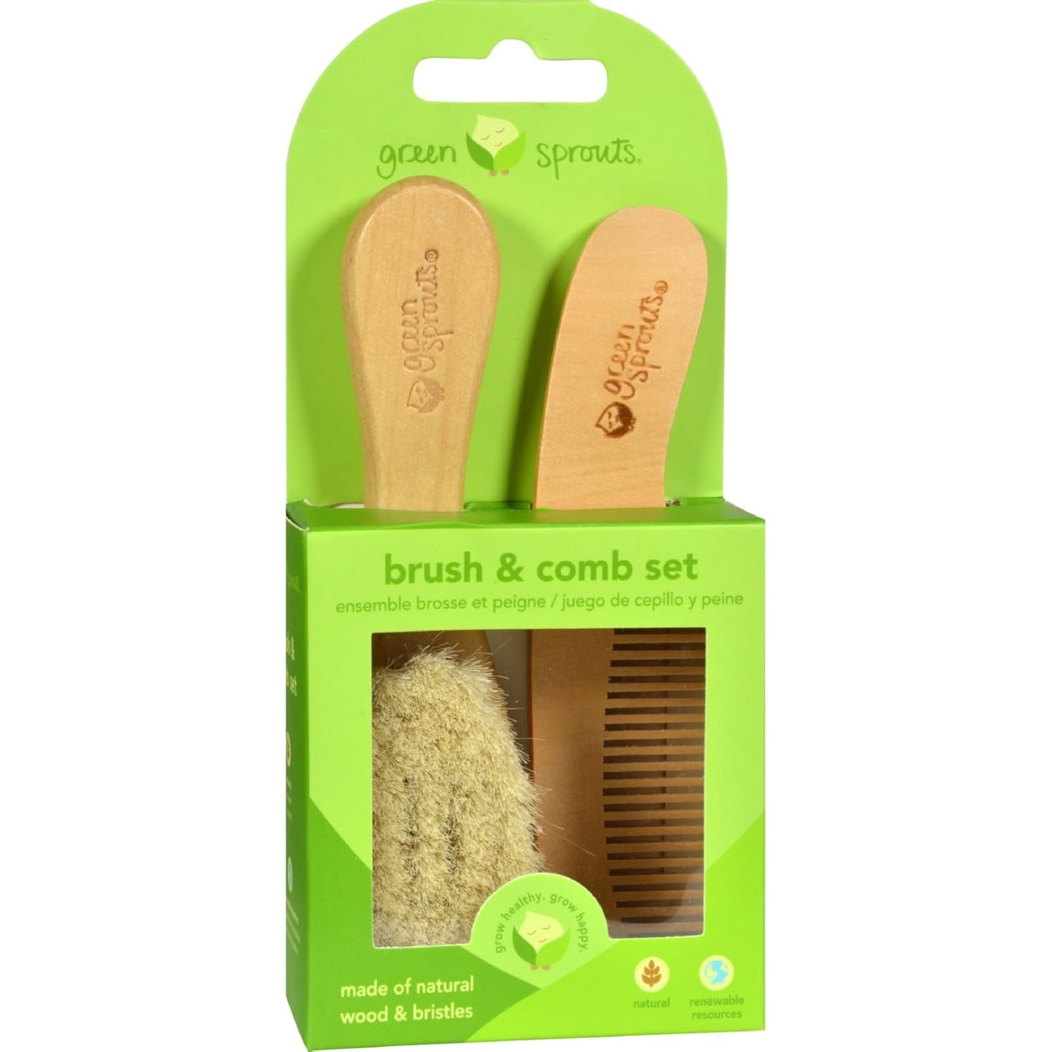 green sprouts baby brush