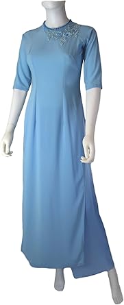 amazon sky blue dress