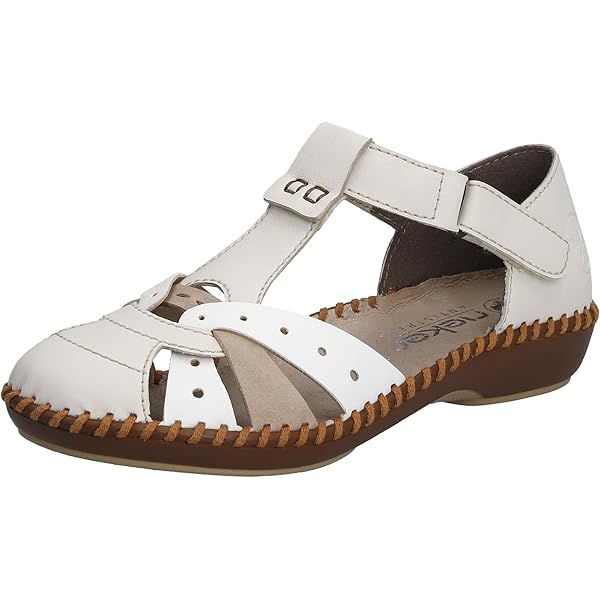 Amazon.com | Rieker Women's 61916 Sandals, Colourful, 8