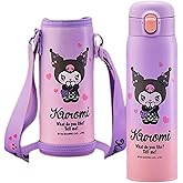 Kuromi Stainless Steel Insulated Water Bottle with Bag 480ml