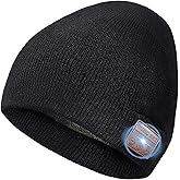 Greatfine Bluetooth Beanie Hat, Fleece Lined Beanie for Men/Women/Teen, HD Stereo Winter Hat, Stocking Stuffer,Gift Packaging