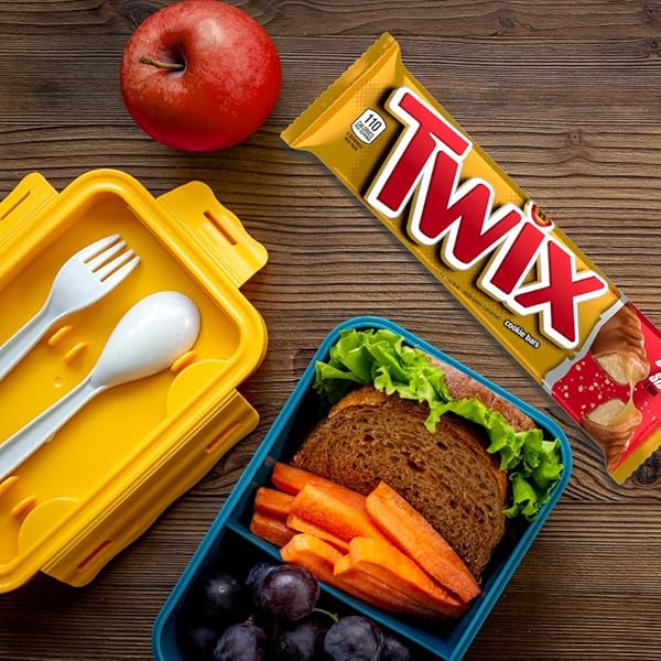 TWIX CARAMEL CHOCOLATE COOKIE CANDY BARS, BULK CANDY PACK, SHARE SIZE, 3.02 OZ BARS (PACK OF 24)