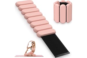 HEYZONE Ankle Weights for Women,Adjustable Ankle and Wrist Weights for Women 2 Lbs Set of 2 (1 Lb Each),Wearable Wrist Leg Arm Weights for Walking Yoga Pilate Barre Gym