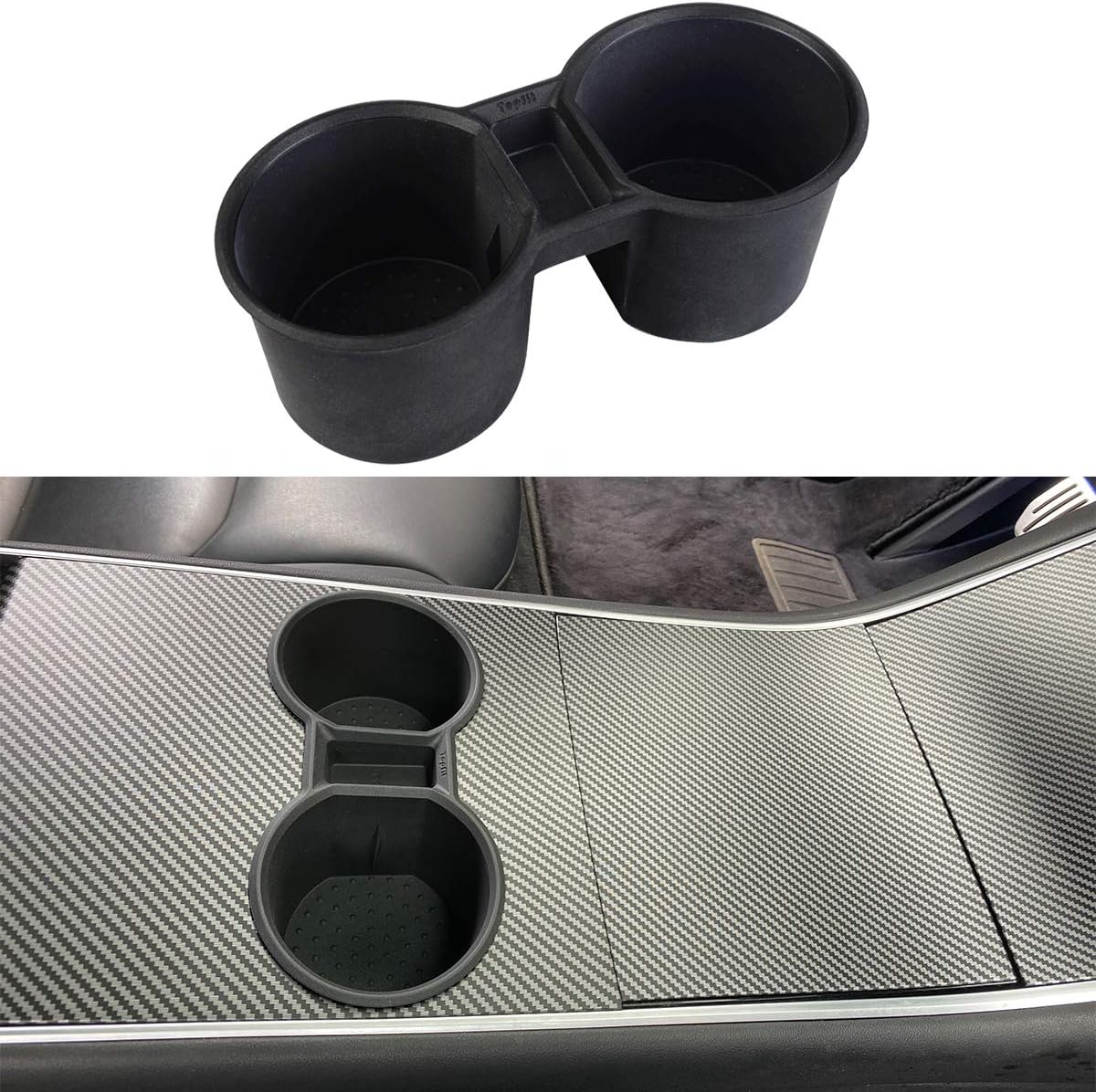 topfit Model 3 Center Console Silicone Cup Holder Water Cup Holder