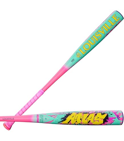 Batte Louisville Slugger Atlas BBCOR 2025 – Alliage, 30 Pouces, 27 Oz