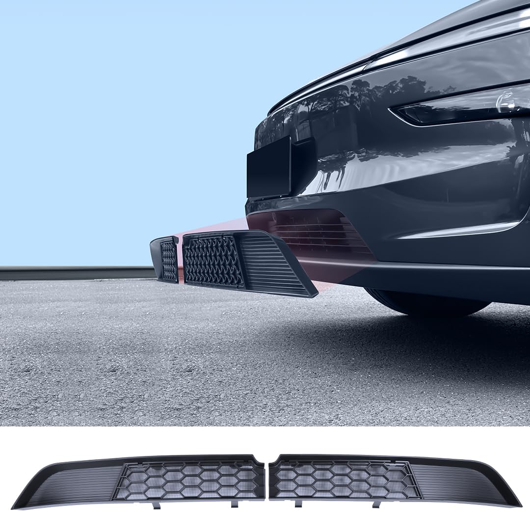 Photo 1 of Arcoche Front Grill for Tesla Model Y 2025 2026 Juniper Mesh Grille Grid Inserts Air Inlet Vent Grille Cover Replacement With Insect Protection Accessories
