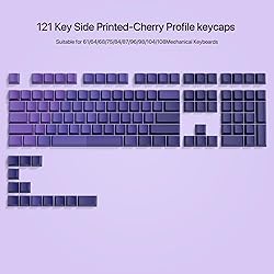 dagaladoo PBT keycap Set,Shine Through keycaps 75