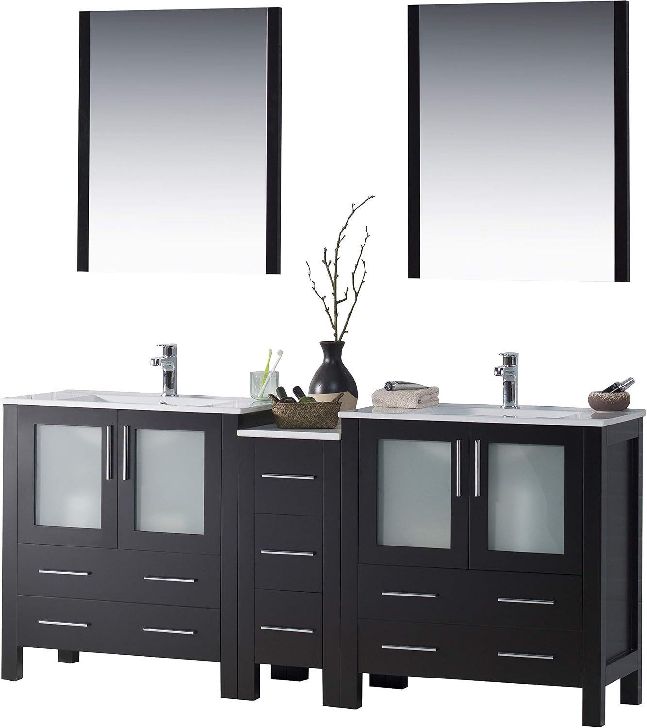 Amazoncom Blossom Sydney 72 Inches Double Sink Bathroom Vanity Amazoncom Blossom Sydney 72 Inches Double Sink Bathroom Vanity