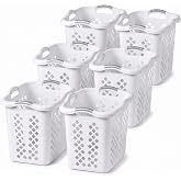 Home Logic 2 Bushel Plastic Laundry Basket Lamper, Large Laundry Hamper with Handles, Ventilated Clothes Organizer for Bedroo
