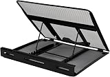 Amazon Basics Ventilated Adjustable Ergonomic Laptop Stand 10–17.3 in Black view 4