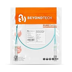 BEYONDTECH LC to LC Fiber Patch Cable Multimode