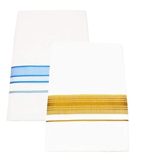 Men's Cotton Dhoti (White_Free Size)_137