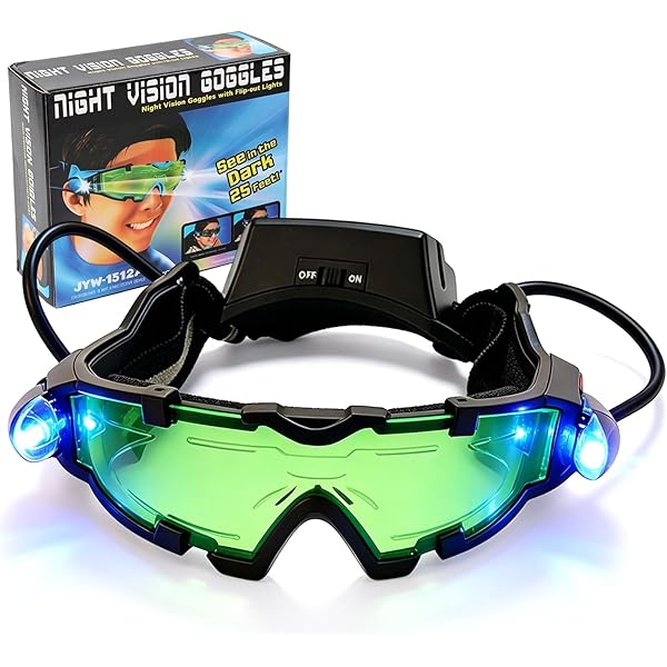 AGM Kids Night Vision Goggles, Adjustable Spy Gear Night Mission